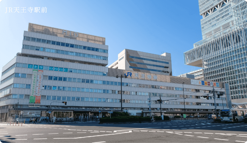 JR阪和線「天王寺」駅まで20分 「鳳」駅でJR阪和線快速へ乗換