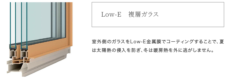 Low-E　複層ガラス